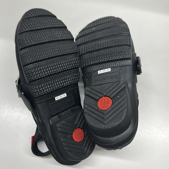 Hunter Original Clogs Waterproof Slip On Rubber Low Top Shoes Black Women's 5 - Picture 7 of 8